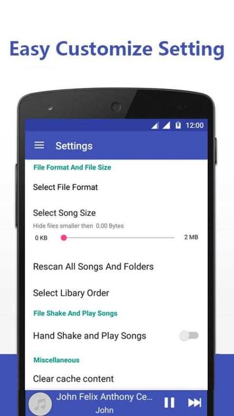 Music Player - Mp3 Player स्क्रीनशॉट 1