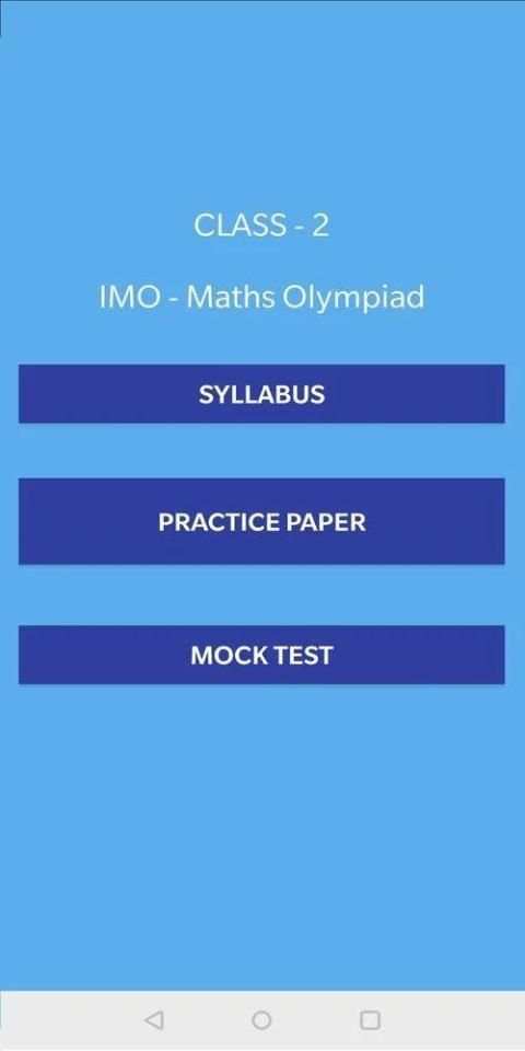 CLASS 2 - IMO - MATHS OLYMPIAD screenshot 1