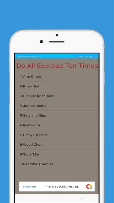 Home Exercise Daily स्क्रीनशॉट 5