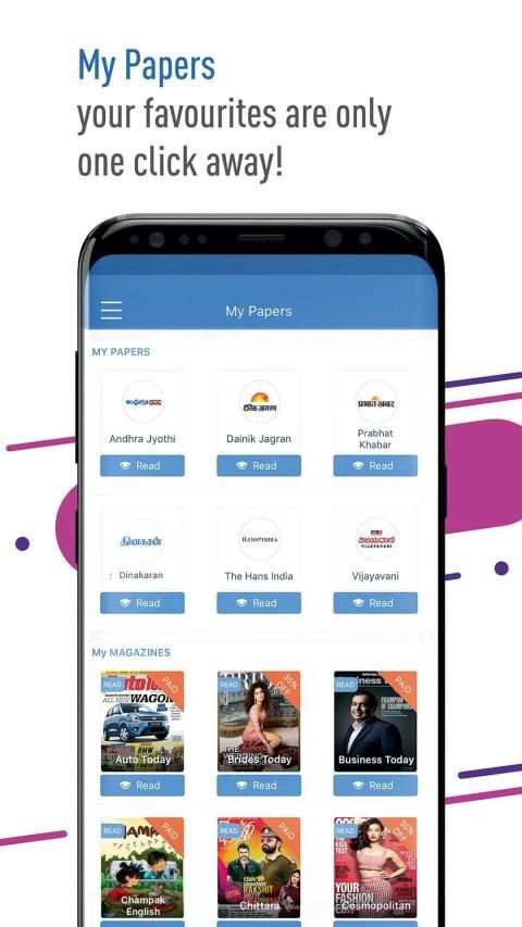 Paperboy: Newspapers & Magazines, ePapers App स्क्रीनशॉट 3