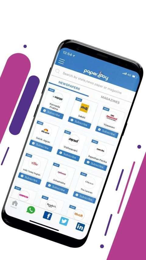 Paperboy: Newspapers & Magazines, ePapers App स्क्रीनशॉट 6