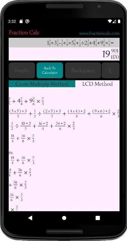 Fraction Calc - Mixed Fraction Calculator screenshot 5