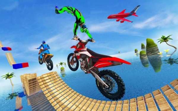 Impossible Tracks Bike Stunt Free Game स्क्रीनशॉट 11