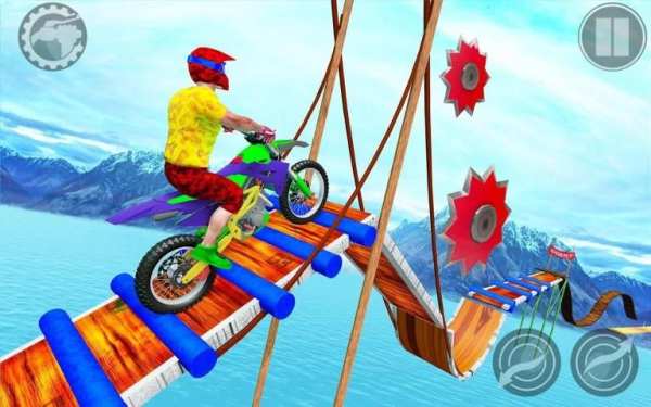 Impossible Tracks Bike Stunt Free Game स्क्रीनशॉट 1