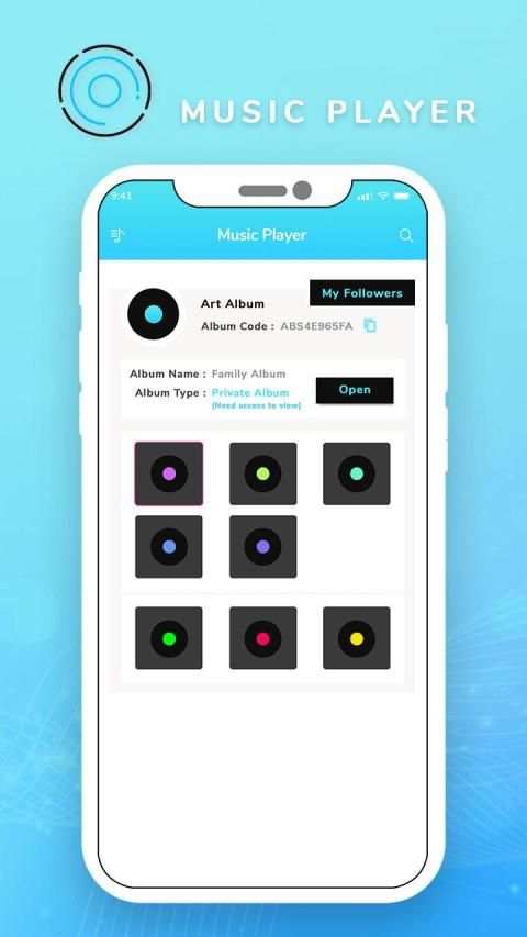 Music Player स्क्रीनशॉट 1