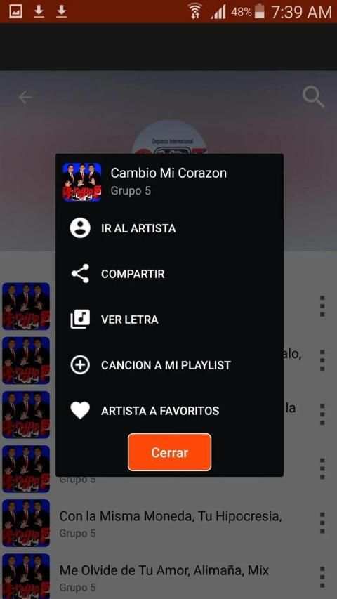 Música Cumbia 1 تصوير الشاشة