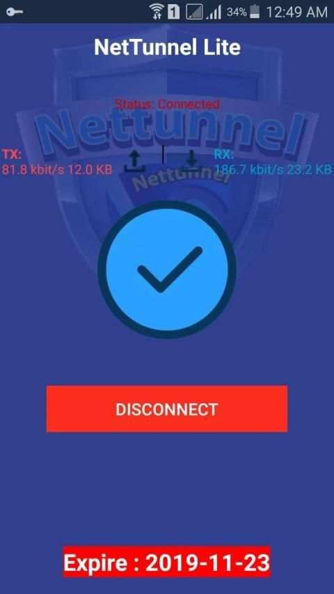 Nettunnel lite screenshot 3