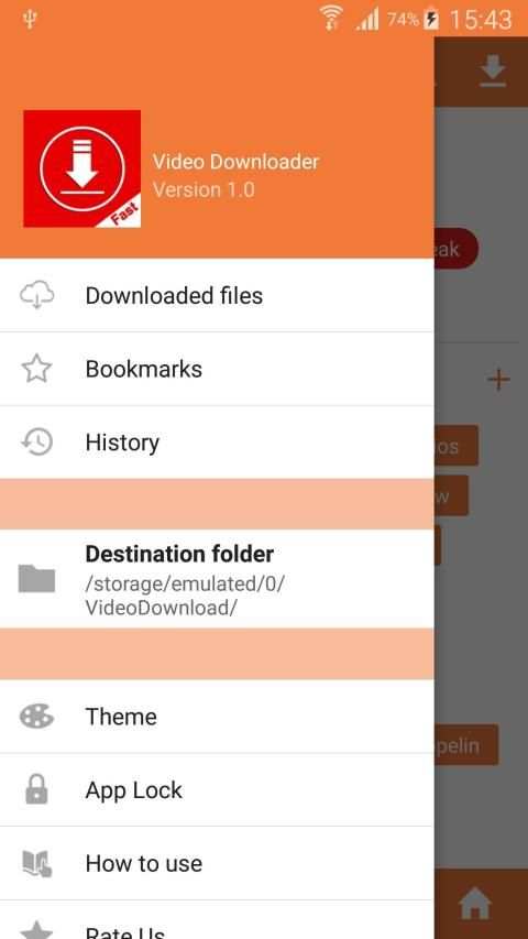 Video Downloader स्क्रीनशॉट 8