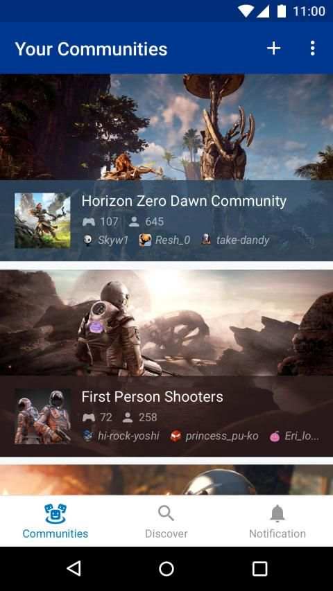 PlayStation Communities स्क्रीनशॉट 8