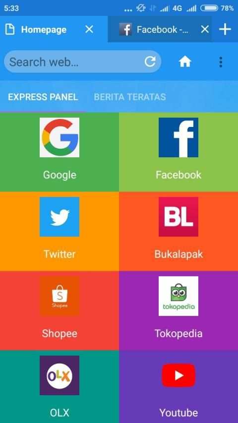 UC fast browser स्क्रीनशॉट 5