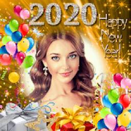 New Year 2020 Frame - New Year Greetings 2020
