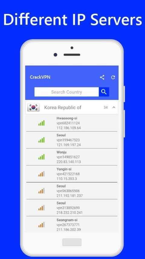 Crack VPN - Free Unlimited VPN Proxy Server screenshot 5