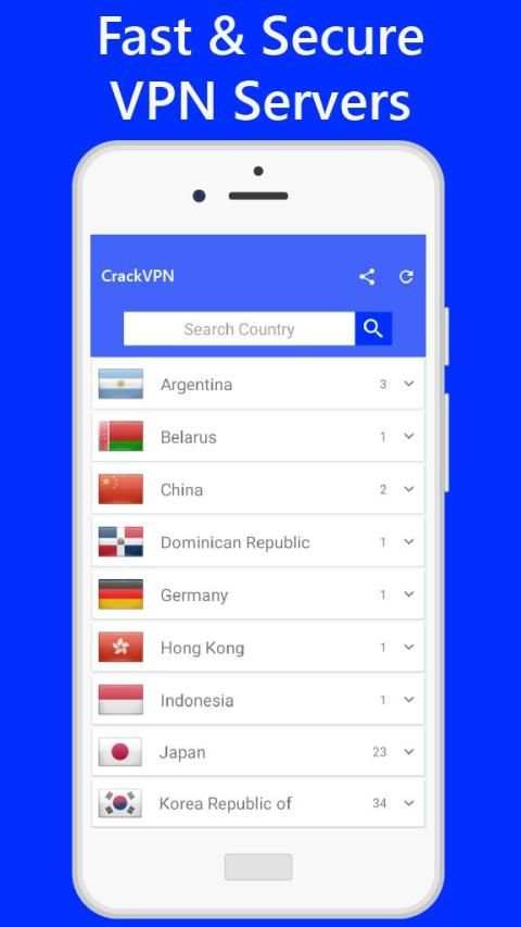 Crack VPN - Free Unlimited VPN Proxy Server screenshot 7