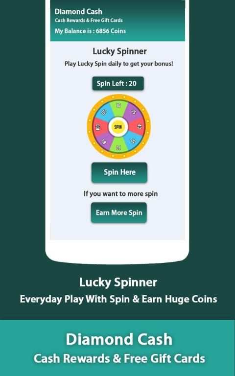 Diamond Cash - Cash Rewards & Free Gift Cards screenshot 2