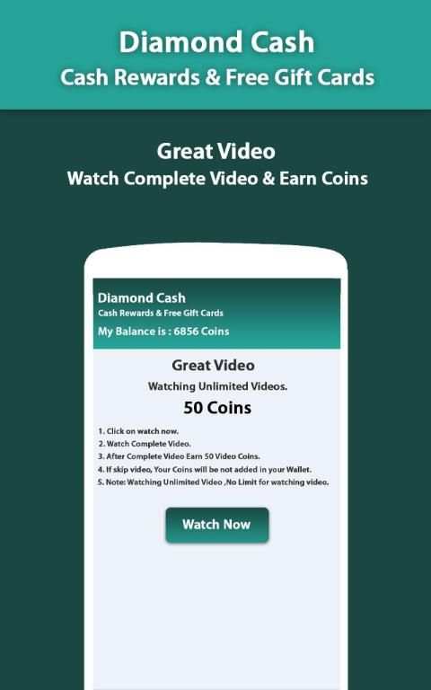 Diamond Cash - Cash Rewards & Free Gift Cards screenshot 3