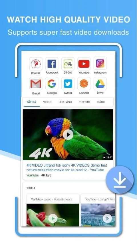 Fu Web Browser: Fast & secure screenshot 2