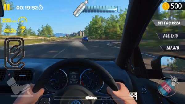 Car Racing Volkswagen Games 2020 स्क्रीनशॉट 1