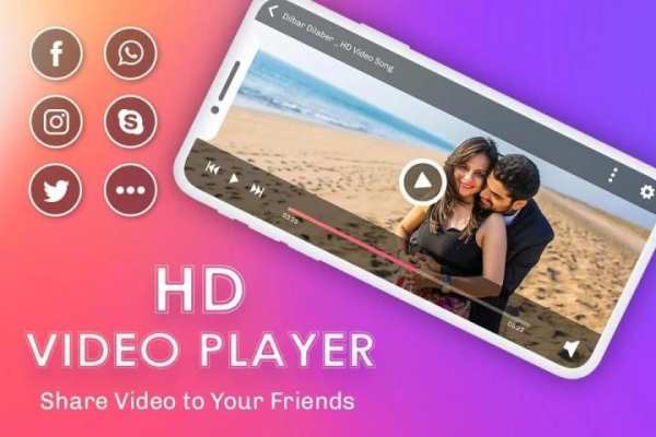 HD Video Player : MAX Player 2019 स्क्रीनशॉट 1