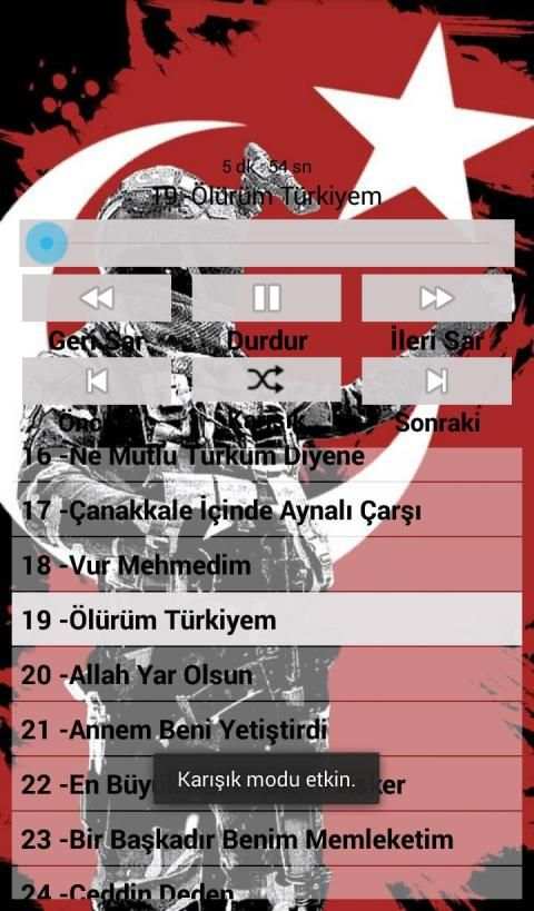 Asker Şarkıları İnternetsiz ( 40 Şarkı ) screenshot 1