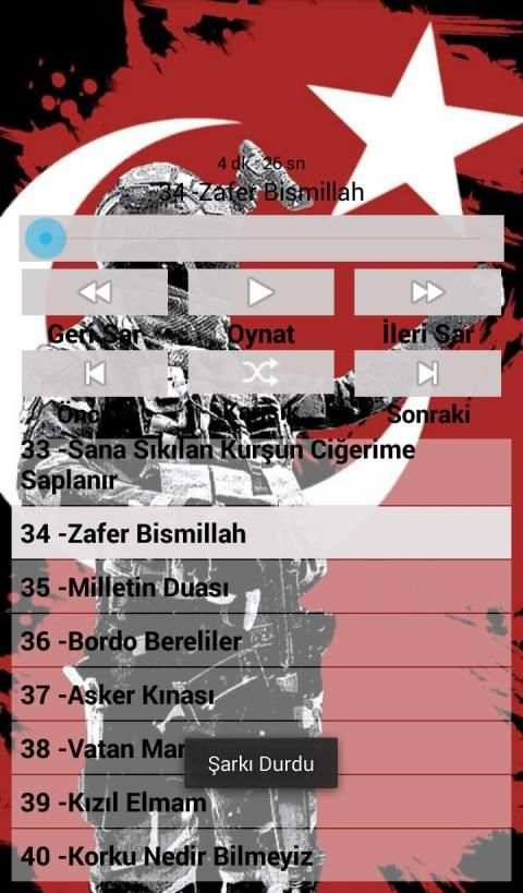 Asker Şarkıları İnternetsiz ( 40 Şarkı ) screenshot 2