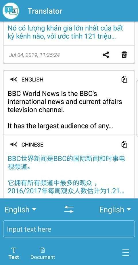 Mobile Translator - Translate Multi Language स्क्रीनशॉट 4