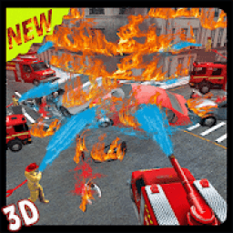 Emergency Fire Fighter Ambulance City Simulator आइकन