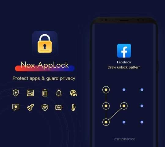 NoxAppLock - Protect Video, Photo, Chat & Privacy स्क्रीनशॉट 8