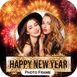 New Year Photo Frame 2019 आइकन