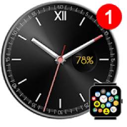Free Analog Watchface Theme for Bubble Cloud