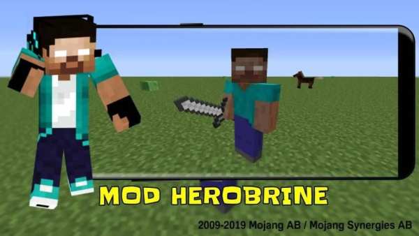 Mod Herobrine : Blocky Boss screenshot 3