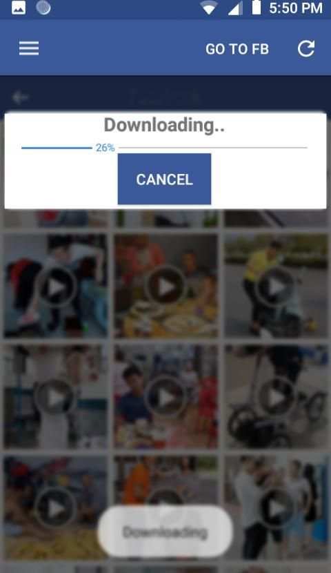Video Downloader for Facebook screenshot 1