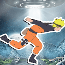 ikon Area 51 naruto run: 3d runner