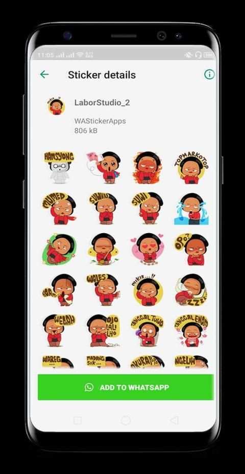 Jowo Keren for Whatsapp - WAStickerApps screenshot 1