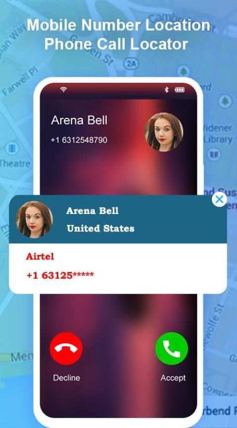 Mobile Number Locator - Caller ID Locator स्क्रीनशॉट 3