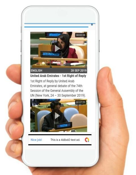 UN Live Tv screenshot 2