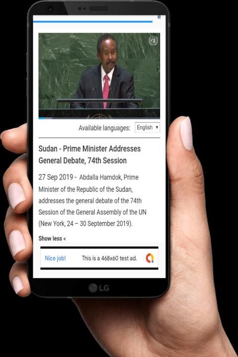 UN Live Tv screenshot 3