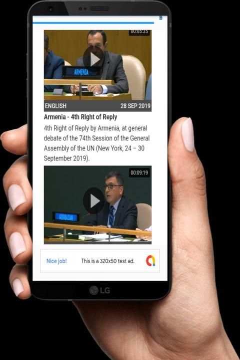UN Live Tv screenshot 1
