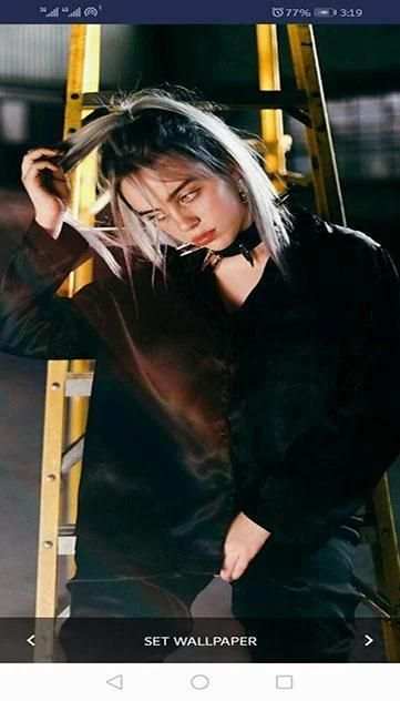 Foto Untuk wallpaper Billie Eilish-Eilish screenshot 4