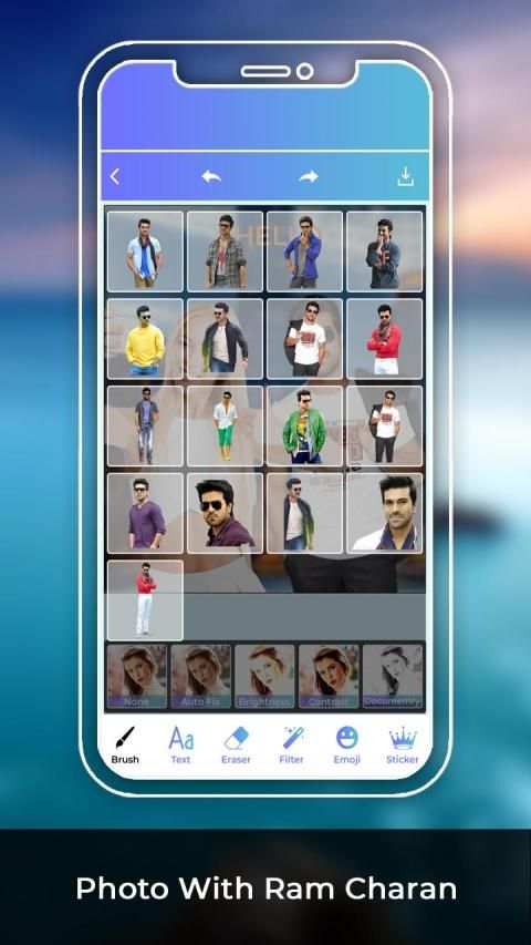 Photo With Ram Charan स्क्रीनशॉट 2