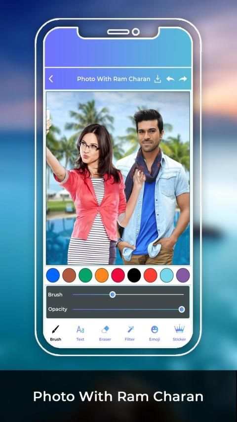 Photo With Ram Charan स्क्रीनशॉट 5