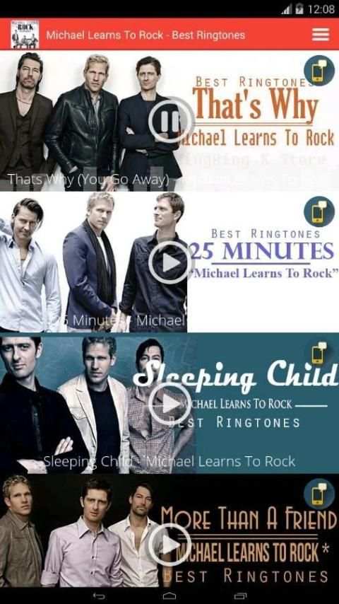 Michael Learns To Rock - Best Ringtones screenshot 4