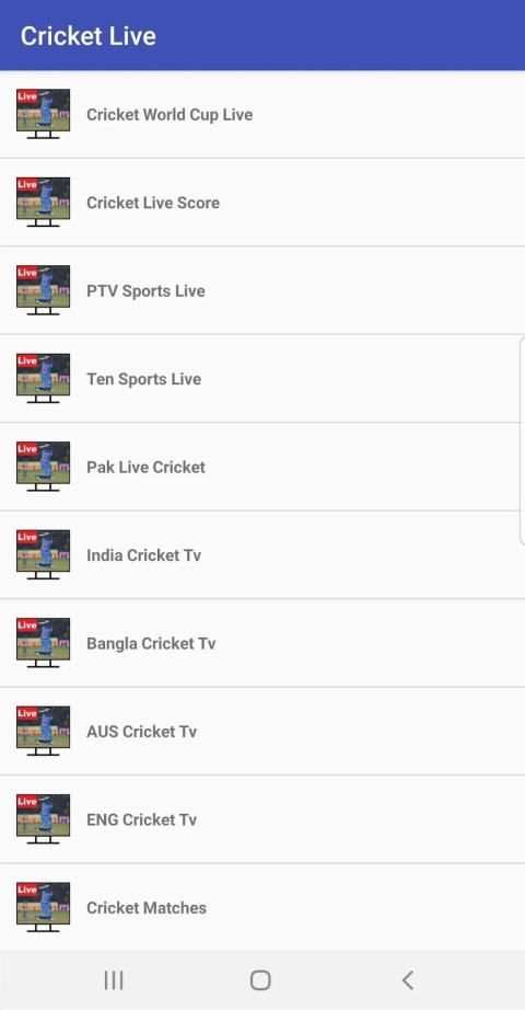 Live Cricket Match screenshot 1