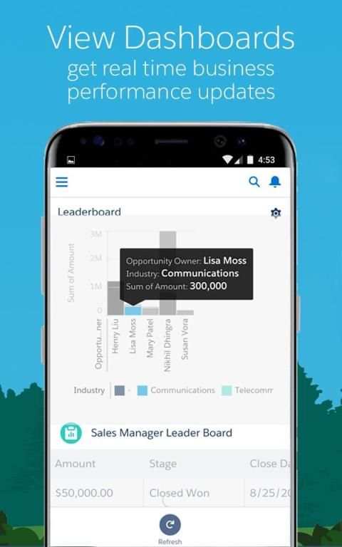 Salesforce स्क्रीनशॉट 1