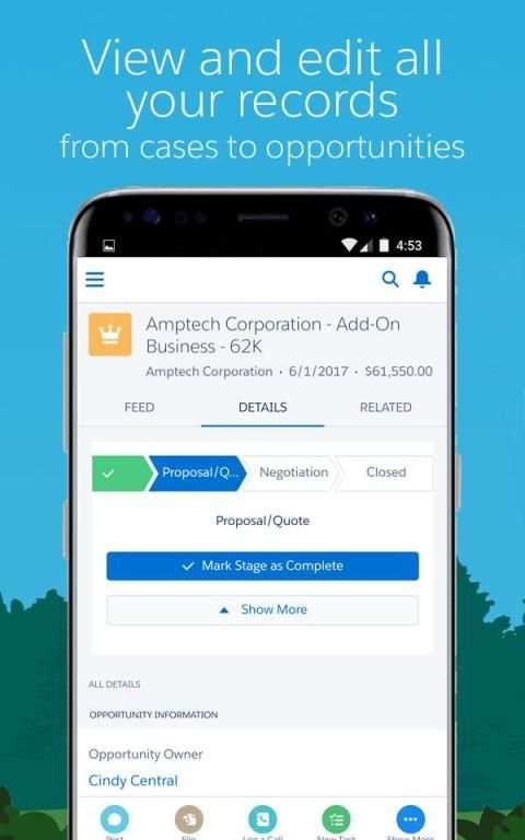 Salesforce स्क्रीनशॉट 3