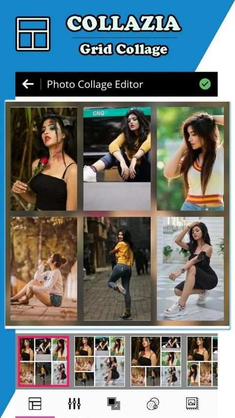 Collagia - Photo Collage Maker : Auto Grid Editor screenshot 3