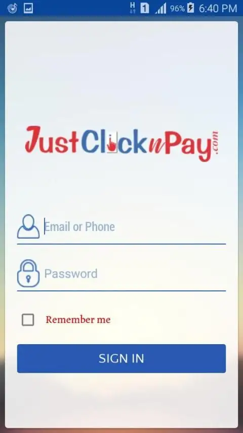 JustClicknPay screenshot 2