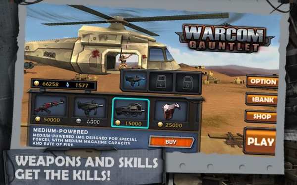 WarCom: Gauntlet screenshot 2