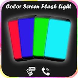 True Color Screen Flashlight : HD Torch Light 2019