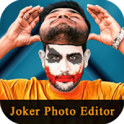 ikon Joker Mask Photo Editor - Joker Mask Clown on Face