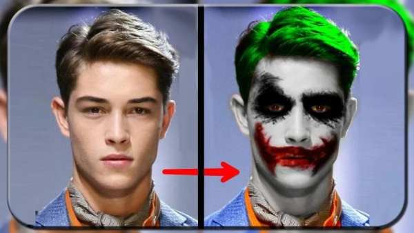Joker Mask Photo Editor - Joker Mask Clown on Face screenshot 2